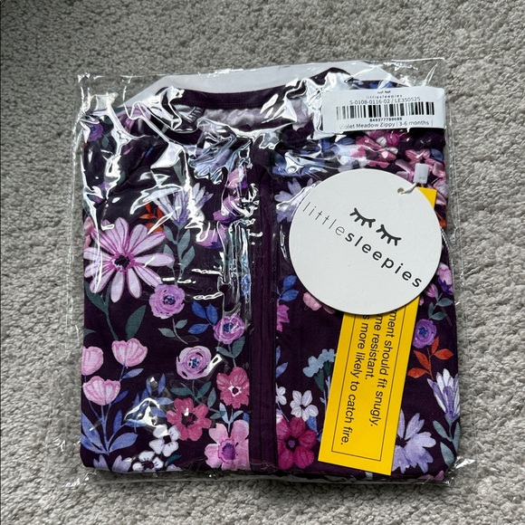 Little Sleepies Other - Little Sleepies Violet Meadow Zippy